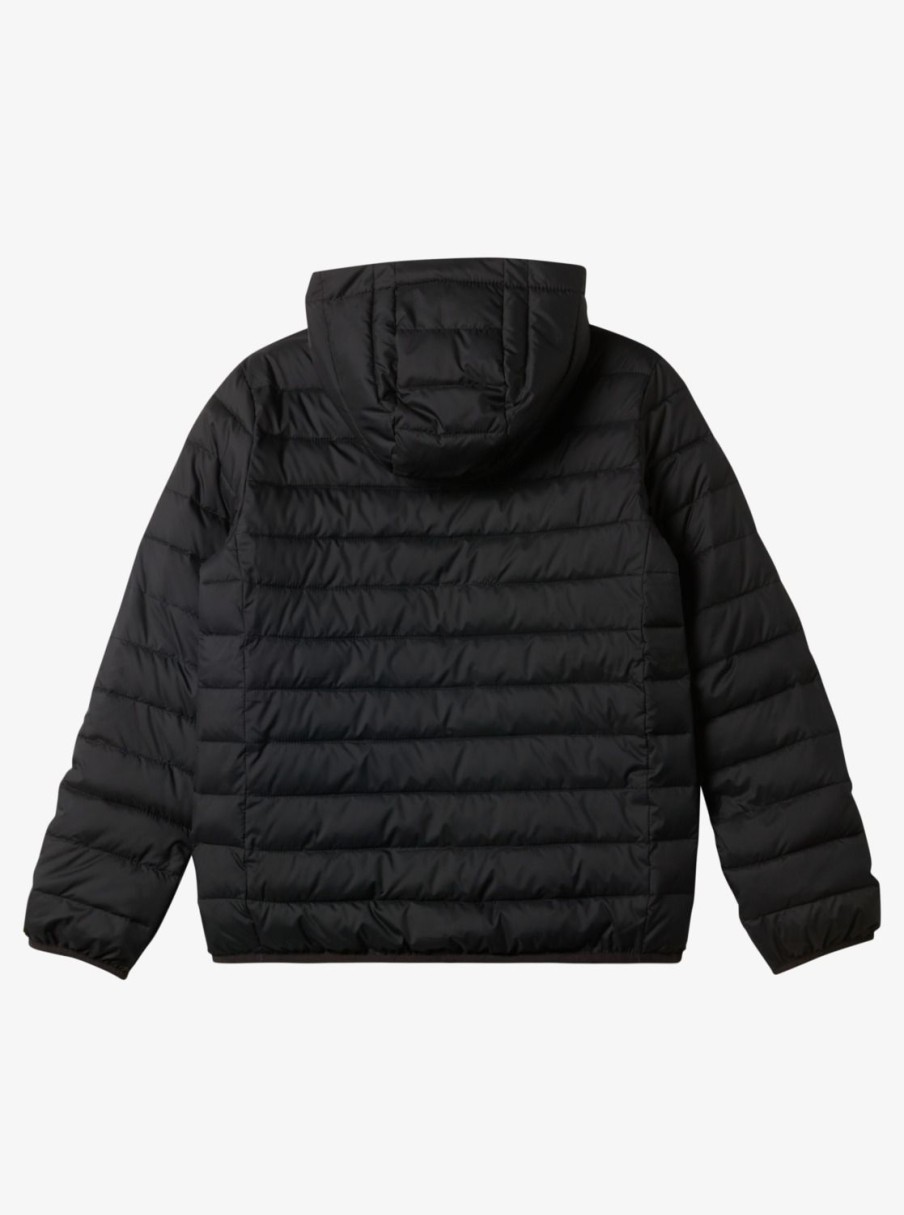 Nino Quiksilver Chaquetas & Abrigos | Scaly - Chaqueta Acolchada Para Chicos 8-16 Black