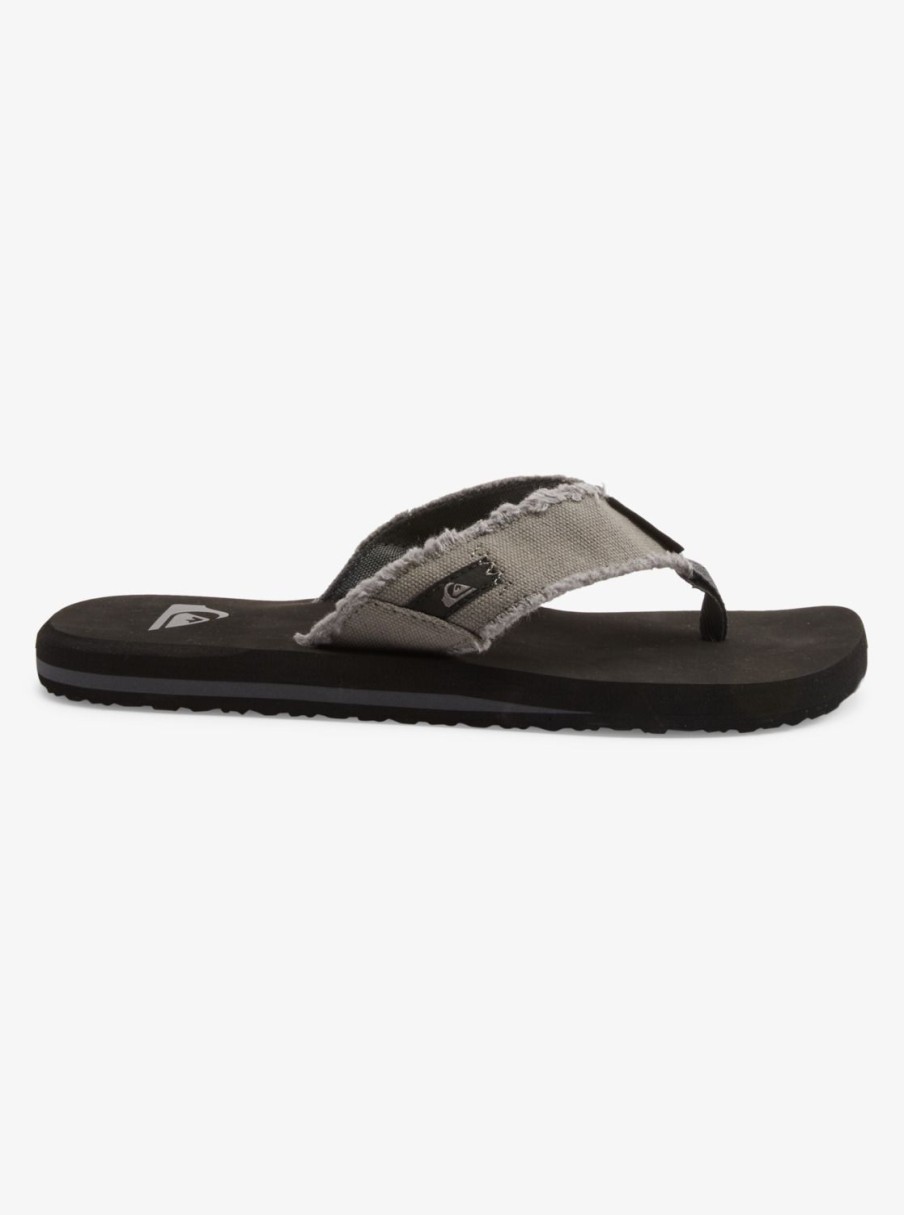 Hombre Quiksilver | Monkey Abyss - Sandalias Para Hombre Grey/Black/Brown