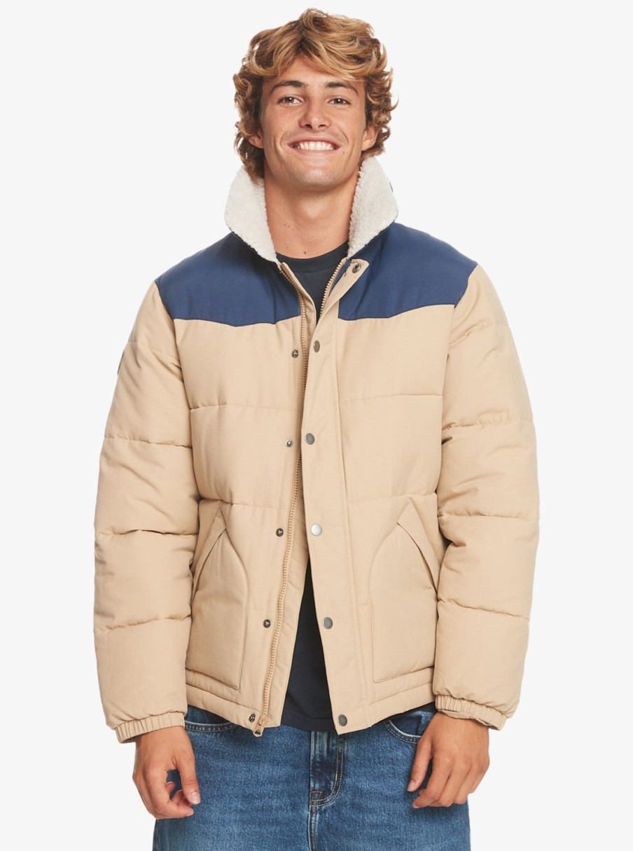 Hombre Quiksilver Chaquetas & Abrigos | The - Chaqueta De Borreguito Para Hombre Plage