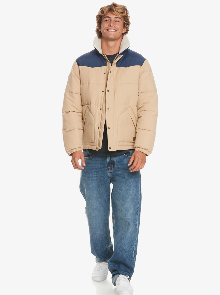 Hombre Quiksilver Chaquetas & Abrigos | The - Chaqueta De Borreguito Para Hombre Plage