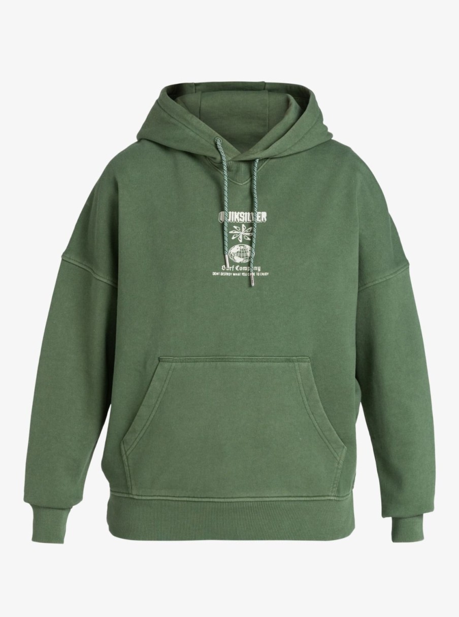 Mujer Quiksilver | Uni - Sudadera Extra-Grande Para Mujer Greener Pastures