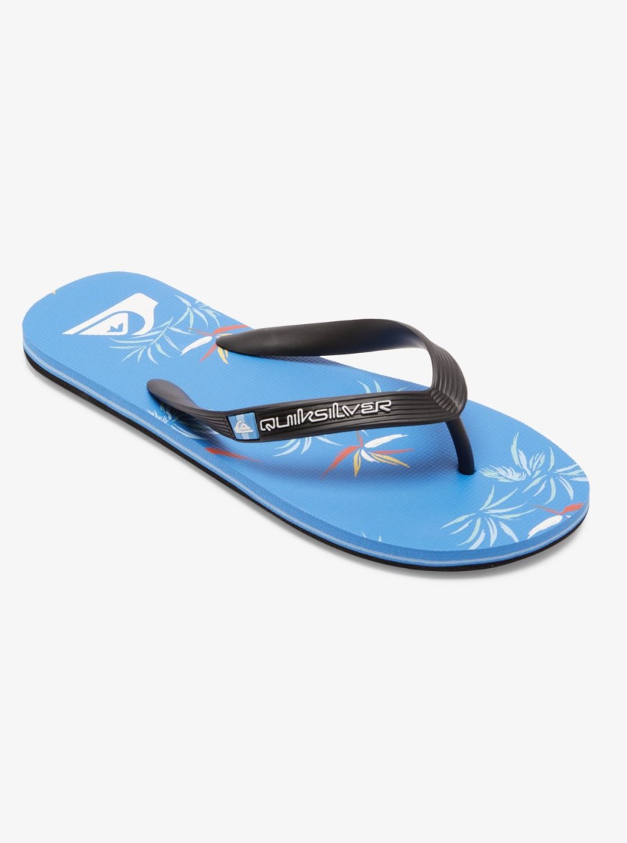 Hombre Quiksilver | Molokai Art Gregg Kaplan - Chanclas Para Hombre Black/Blue/Black