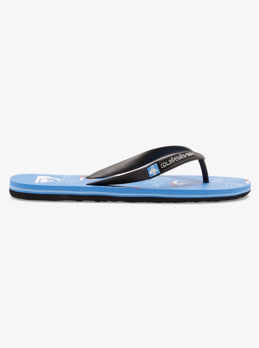 Hombre Quiksilver | Molokai Art Gregg Kaplan - Chanclas Para Hombre Black/Blue/Black