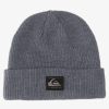 Nino Quiksilver Accesorios | Performer - Gorro Con Dobladillo Para Chicos 8-16 Medium Grey Wash