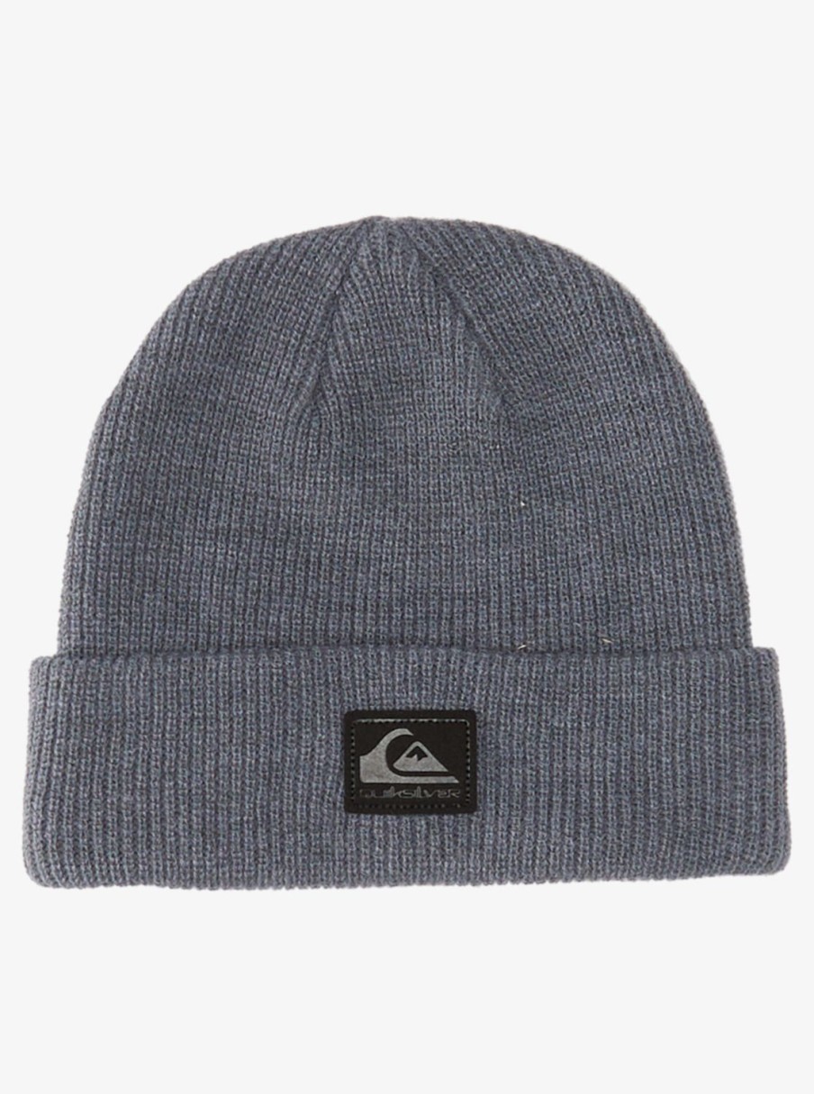 Nino Quiksilver Accesorios | Performer - Gorro Con Dobladillo Para Chicos 8-16 Medium Grey Wash