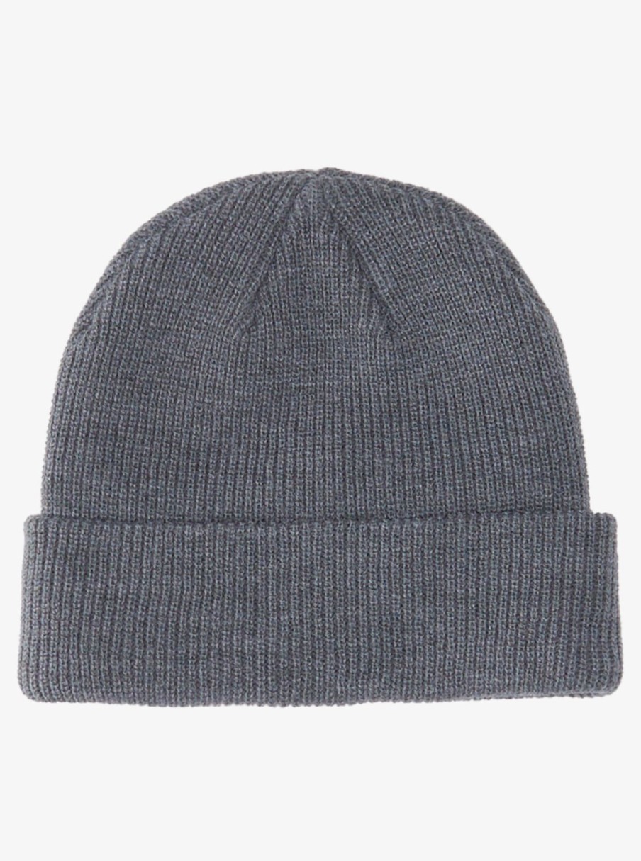 Nino Quiksilver Accesorios | Performer - Gorro Con Dobladillo Para Chicos 8-16 Medium Grey Wash