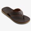 Hombre Quiksilver | Carver Nubuck - Sandalias Para Hombre Demitasse - Solid