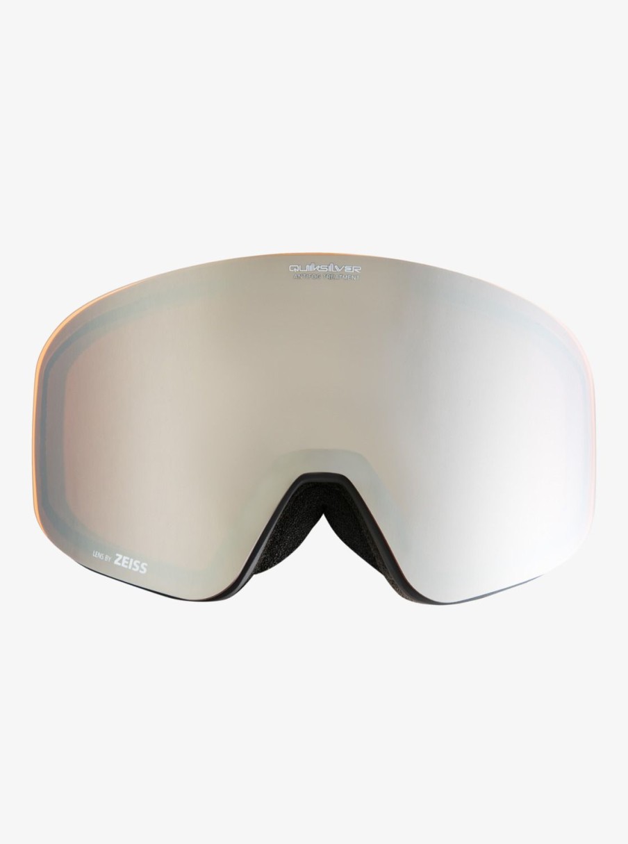 Hombre Quiksilver Accesorios | Qsrc Color Luxe - Mascara Para Snowboard/Esqui Para Hombre Black/Clux Ml Silver S3