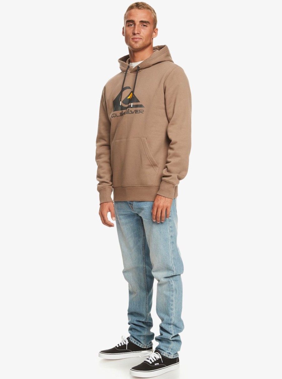 Hombre Quiksilver Sudaderas & Jerseis | Big Logo - Sudadera Para Hombre Fossil