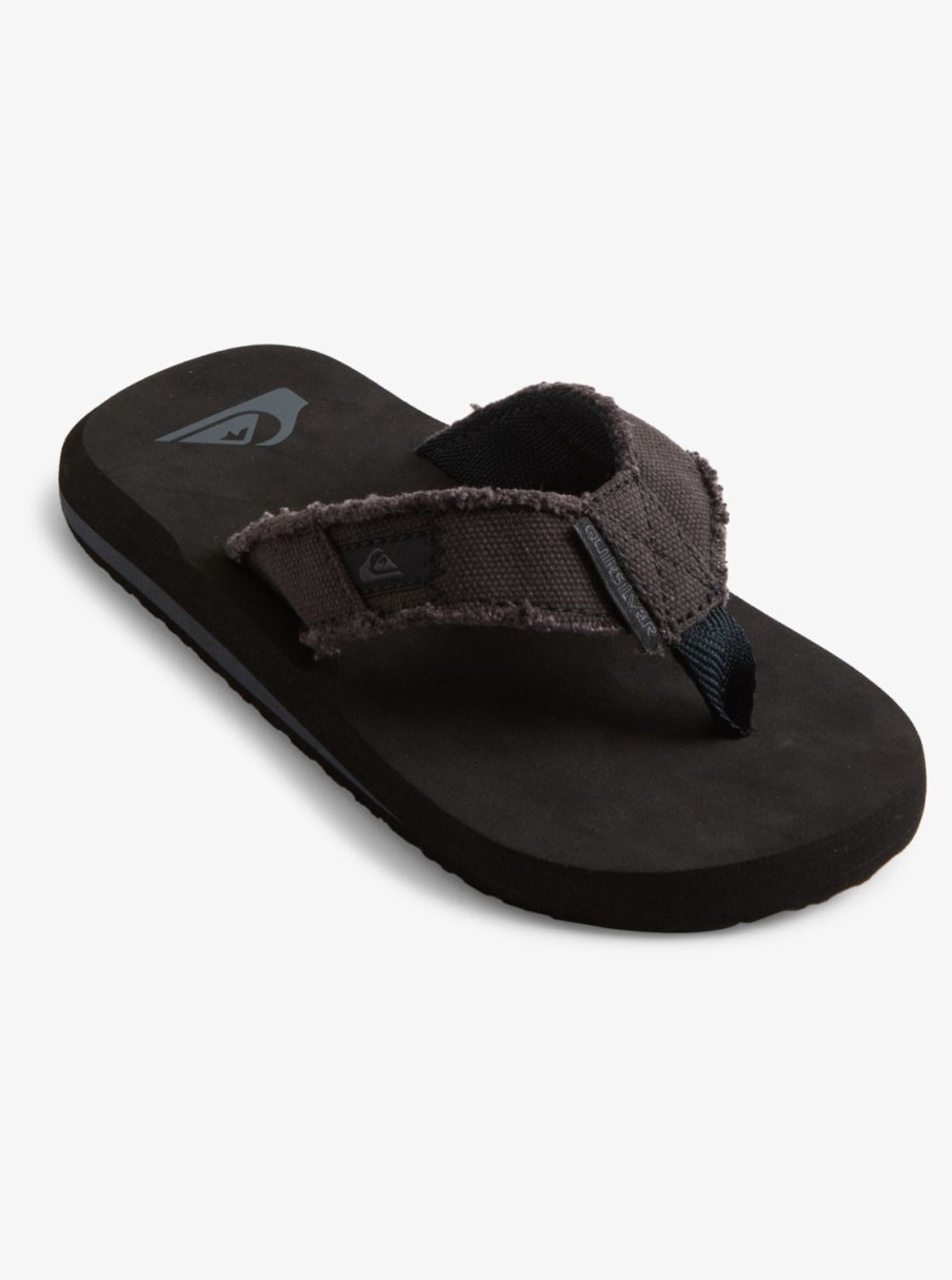 Nino Quiksilver Chanclas | Monkey Abyss - Sandalias Para Chicos Black/Black/Brown