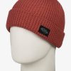 Hombre Quiksilver Accesorios | Tofino - Gorro Para Hombre Marsala