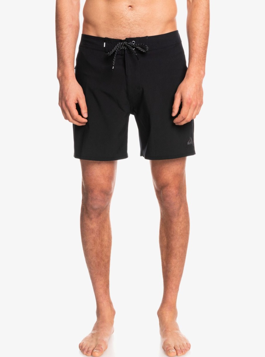 Hombre Quiksilver Boardshorts | Surfsilk Kaimana 16" - Boardshort Para Hombre Black