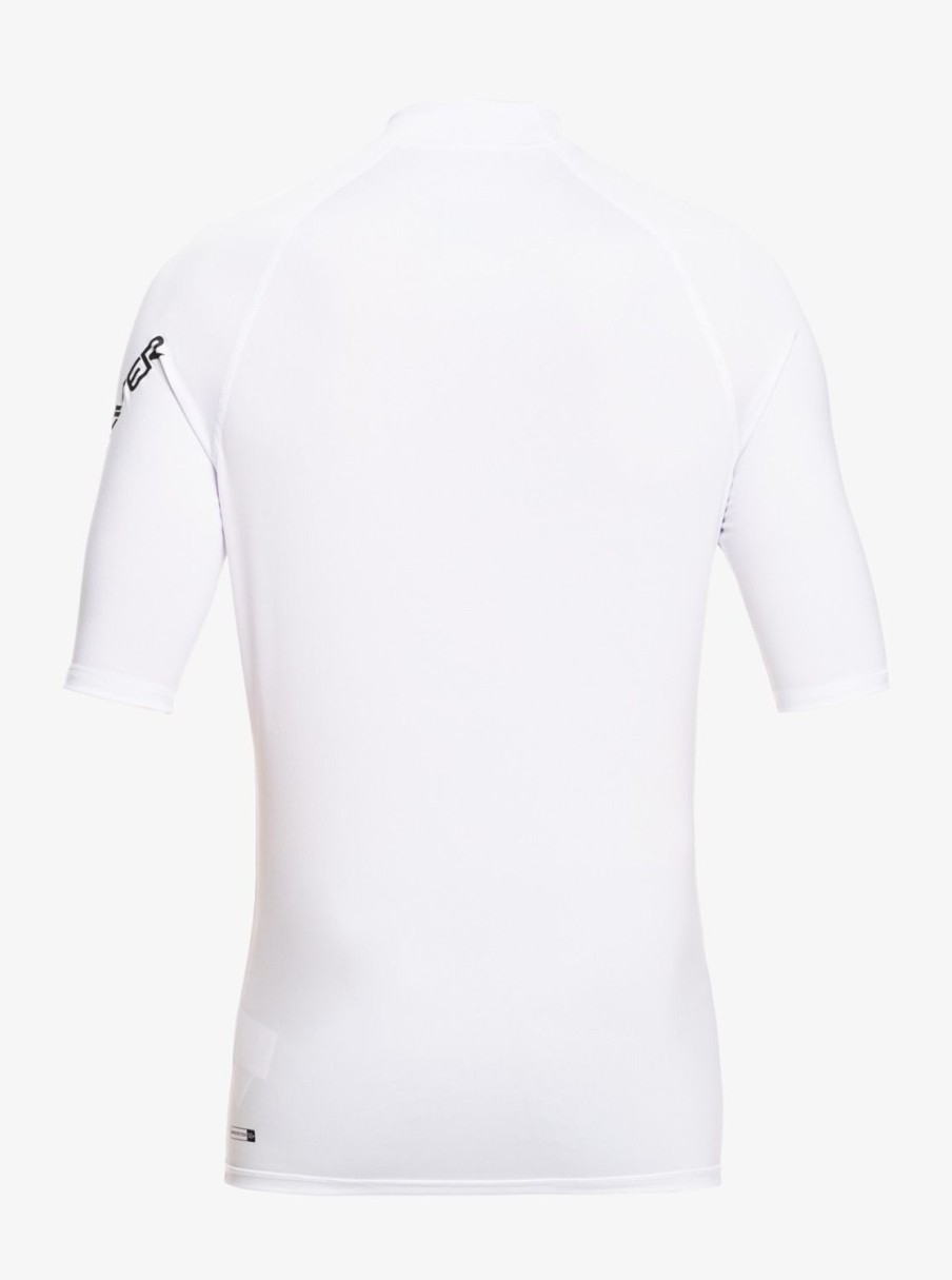 Nino Quiksilver Lycras | All Time - Licra De Manga Corta Upf 50 Para Chicos 8-16 White