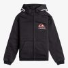 Nino Quiksilver Sudaderas | Best Wave Sherpa - Polar Con Capucha Y Cremallera Para Chicos 8-16 Black