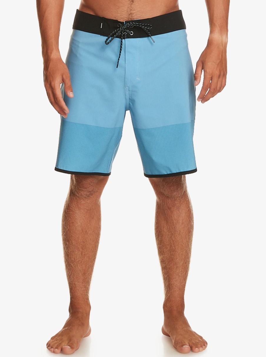 Hombre Quiksilver Boardshorts | Highlite Scallop 19" - Boardshorts Para Hombre Azure Blue