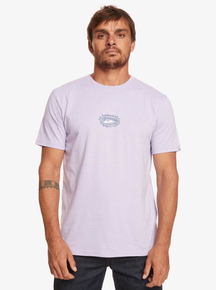 Hombre Quiksilver Camisetas & Polos | Urban Surfin - Camiseta Para Hombre Purple Rose