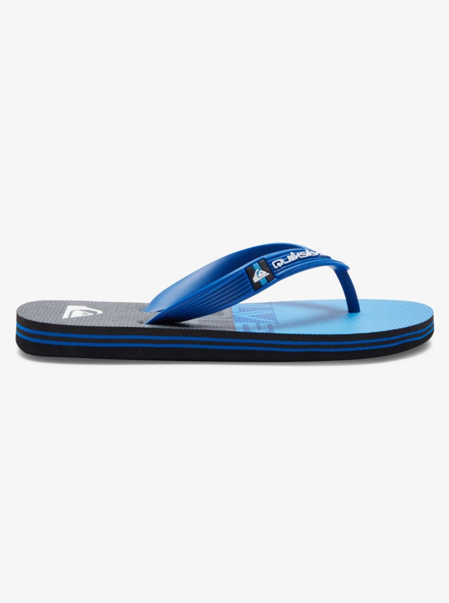 Nino Quiksilver Chanclas | Molokai Panel - Chanclas Para Chicos Black/Blue/Grey