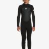 Nino Quiksilver Trajes De Surf | 3/2Mm Prologue - Back Zip Wetsuit For Boys Black