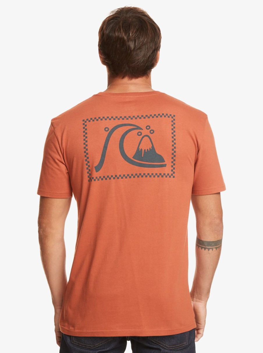 Hombre Quiksilver Camisetas & Polos | The Original - Camiseta Para Hombre Baked Clay