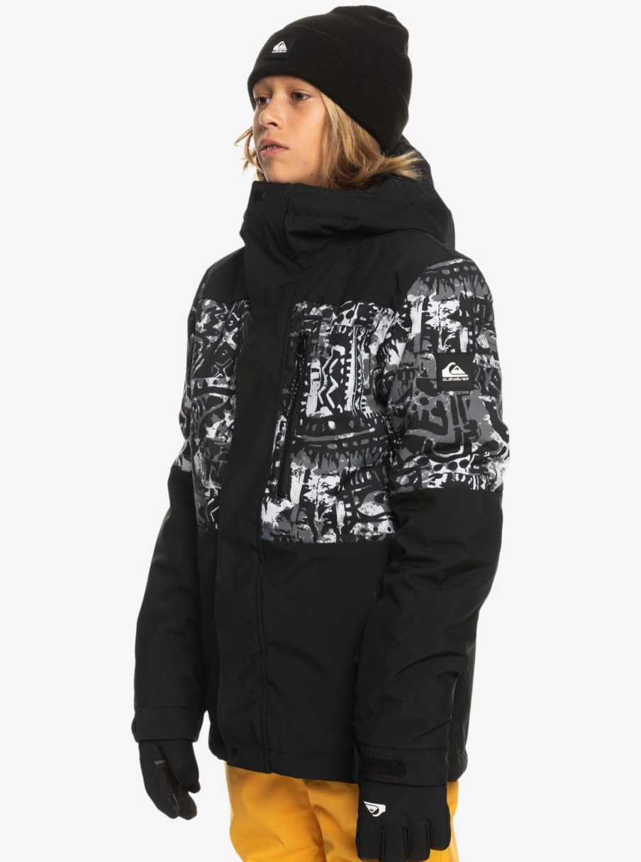 Nino Quiksilver Accesorios | Mission - Chaqueta Tecnica Snow Para Chicos Snow Heritage True Black