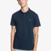 Hombre Quiksilver Camisas | Essentials - Camisa Polo Sostenible De Manga Corta Para Hombre Navy Blazer