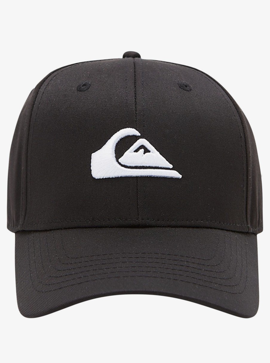 Nino Quiksilver Accesorios | Decades - Gorra Con Ajuste Posterior A Presion Para Chicos Black