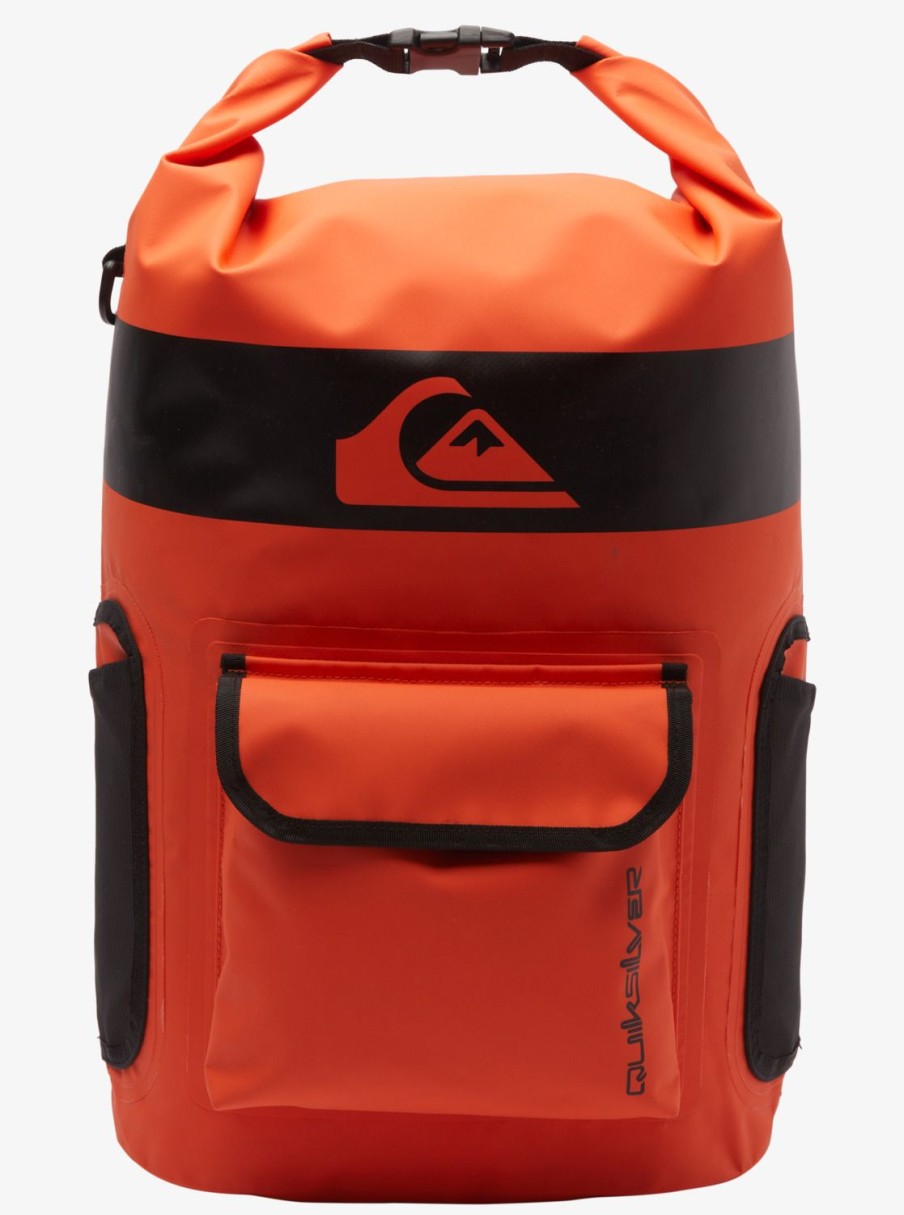 Hombre Quiksilver Fundas De Surf | Sea Stash 20L - Mochila Mediana Para Surf Para Hombre Orange Pop