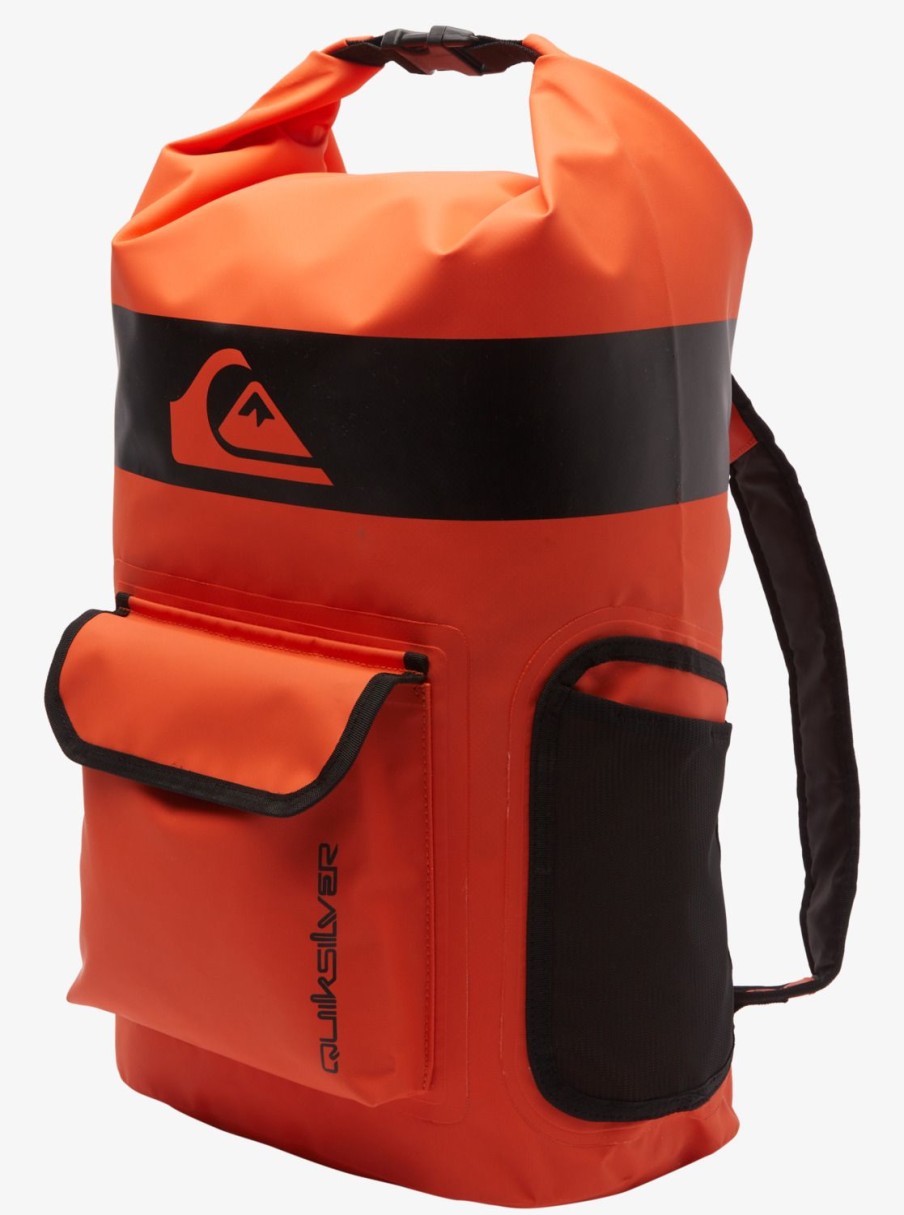 Hombre Quiksilver Fundas De Surf | Sea Stash 20L - Mochila Mediana Para Surf Para Hombre Orange Pop