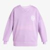 Mujer Quiksilver | Uni - Sudadera Extra-Grande Para Mujer Purple Rose