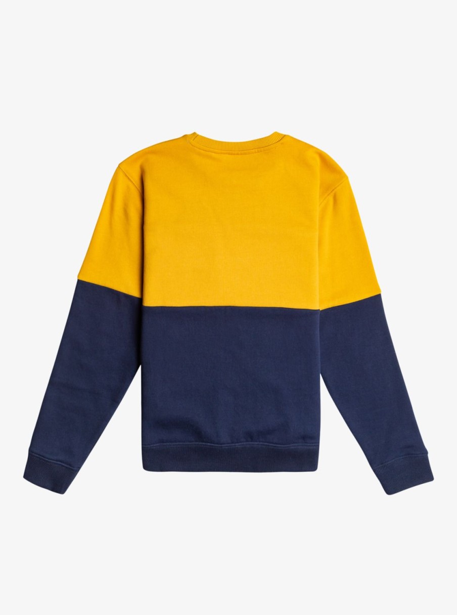 Nino Quiksilver Sudaderas | School Again - Sudadera Para Chicos 8-16 Mustard