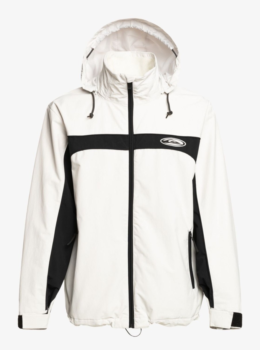 Hombre Quiksilver Chaquetas De Snow | Live Wire - Chaqueta Tecnica Snow Para Hombre Nimbus Cloud