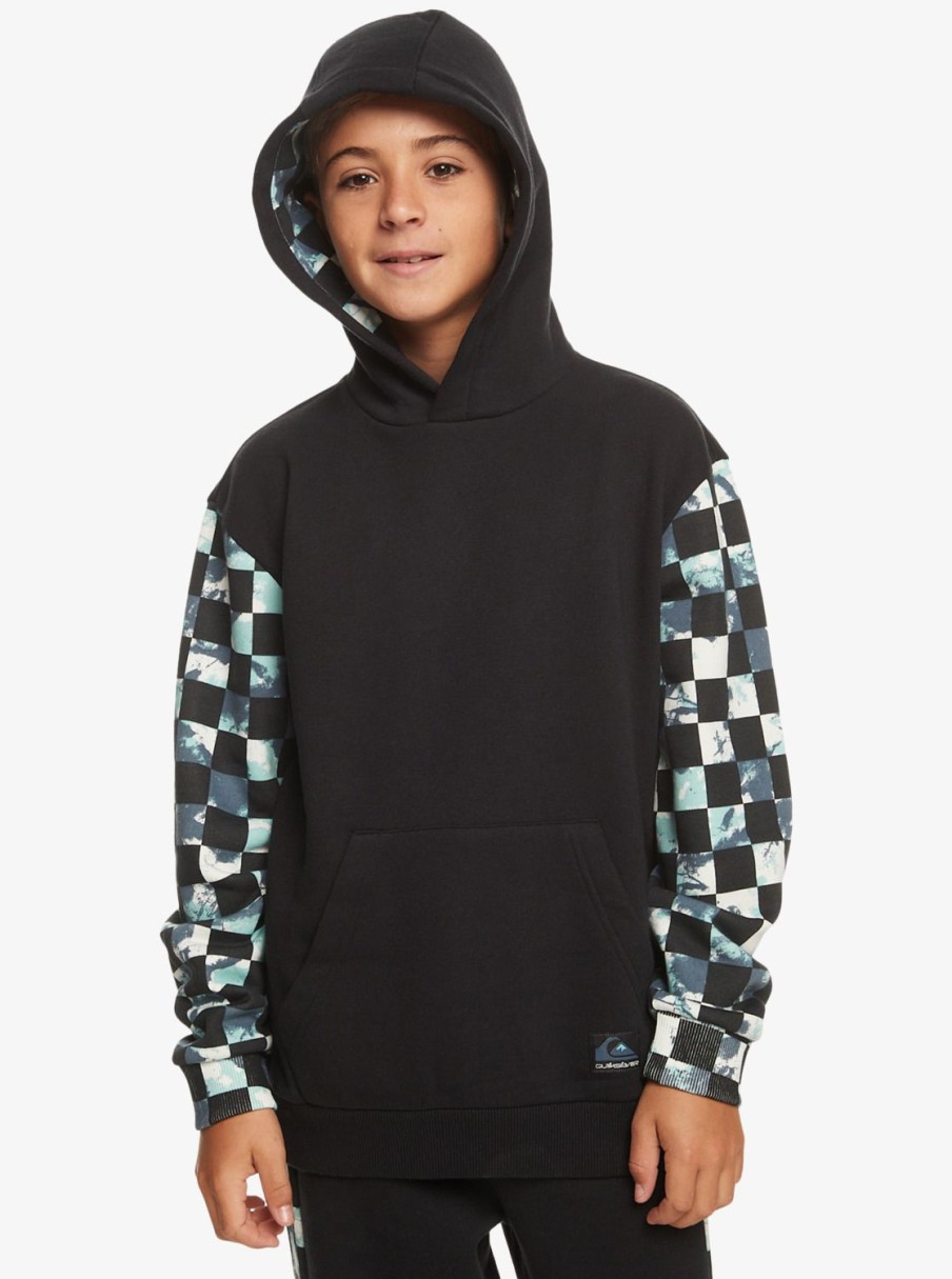 Nino Quiksilver Sudaderas | My Name Is - Sudadera Con Capucha Para Chicos 8-16 Black