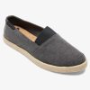 Hombre Quiksilver | Espadrilled - Zapatos Para Hombre Solid Black