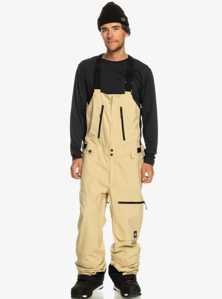 Hombre Quiksilver Pantalones De Snow | Altostratus Street Gore-Tex® - Pantalon Para Nieve Para Hombre Pale Khaki