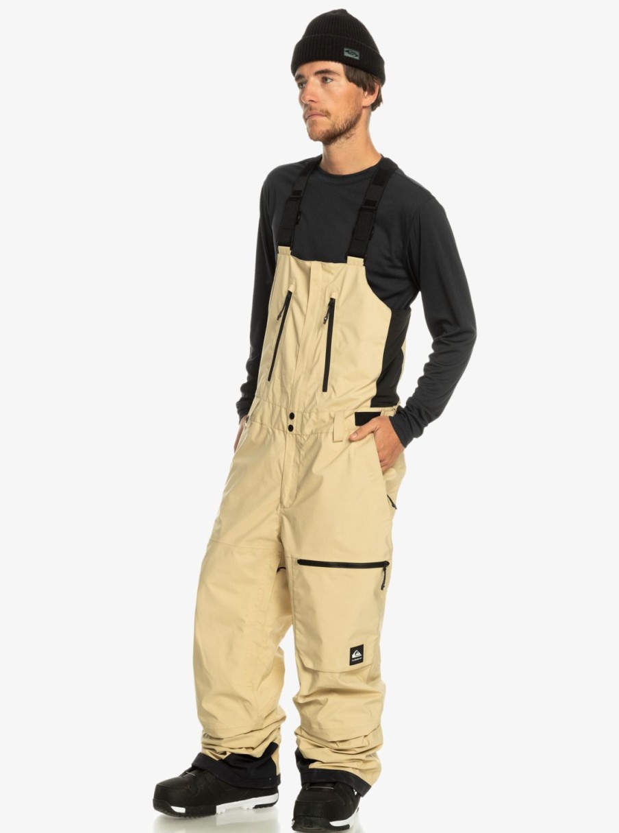 Hombre Quiksilver Pantalones De Snow | Altostratus Street Gore-Tex® - Pantalon Para Nieve Para Hombre Pale Khaki