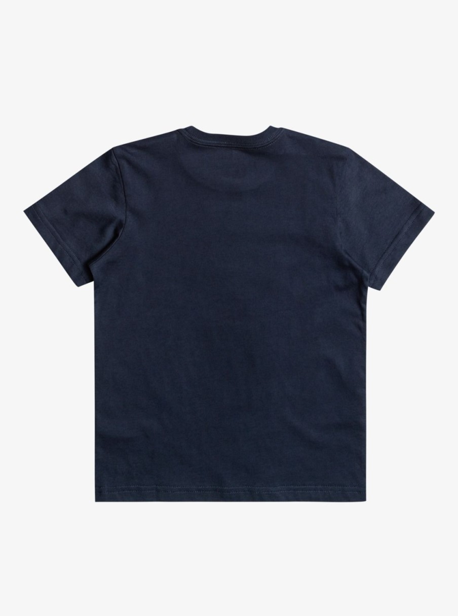 Nino Quiksilver Camisetas | Monkey Business - Camiseta Para Chicos 2-7 Navy Blazer