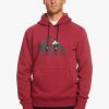 Hombre Quiksilver Sudaderas & Jerseis | Big Logo - Sudadera Para Hombre Tibetan Red