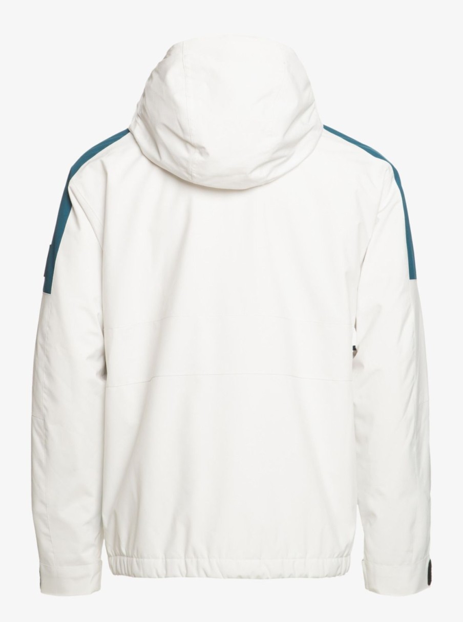 Hombre Quiksilver Chaquetas De Snow | Radicalo - Chaqueta Tecnica Snow Para Hombre Nimbus Cloud