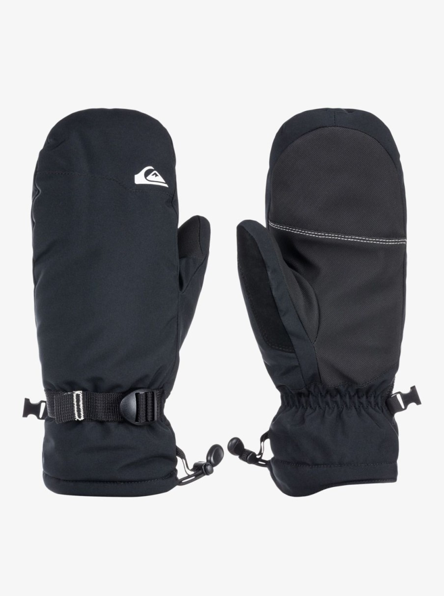 Hombre Quiksilver Accesorios | Mission - Manoplas Para Snowboard/Esqui Para Hombre True Black