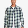 Hombre Quiksilver Camisas | Balvraid - Camisa De Manga Larga Para Hombre Naval Academy Belvraid