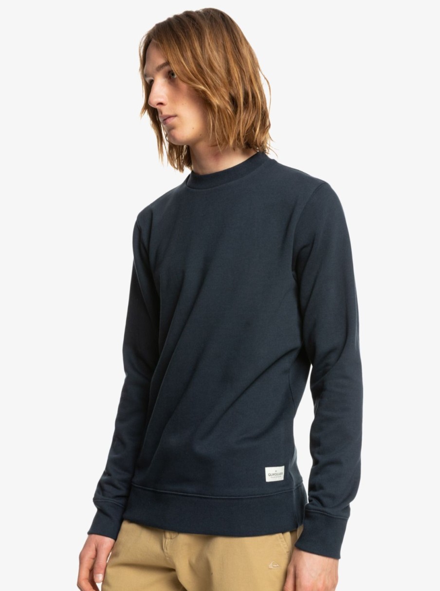 Hombre Quiksilver Sudaderas & Jerseis | Essentials - Sudadera Para Hombre Navy Blazer