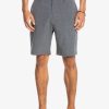 Hombre Quiksilver Boardshorts | Union Heather 19" - Boardshort Anfibio Para Hombre Black