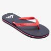 Hombre Quiksilver | Molokai Core - Chanclas Para Hombre Red 1