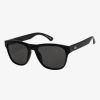 Hombre Quiksilver Gafas De Sol | Tagger - Gafas De Sol Para Hombre Black/Grey