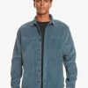 Hombre Quiksilver Camisas | Bogroy - Camisa De Manga Larga Para Hombre Bering Sea