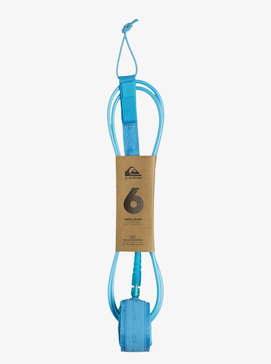 Hombre Quiksilver Accesorios Surf | Union 6'0" - Invento/ Leash Para Surf Blue Topaz