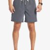 Hombre Quiksilver Trajes De Bano | Everyday Surfwash 17" - Short De Natacion Para Hombre Black