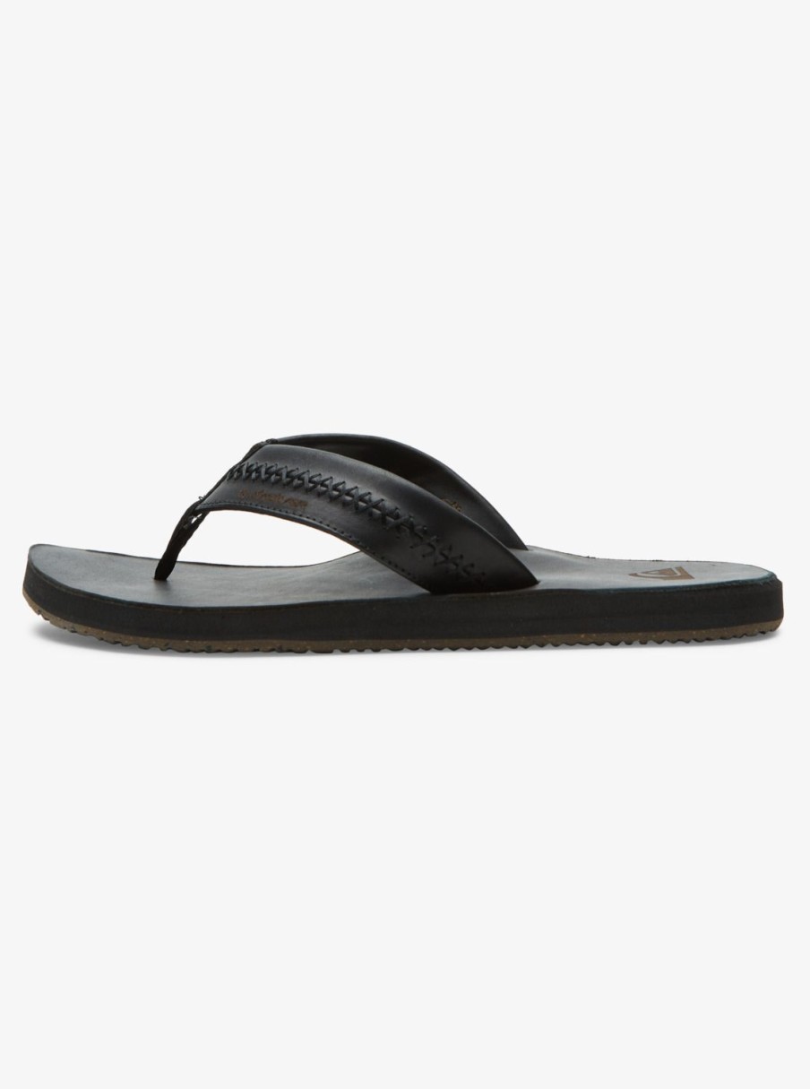 Hombre Quiksilver | Carver Natural - Sandalias Para Hombre Black 1