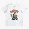 Nino Quiksilver Camisetas | Monkey Business - Camiseta Para Chicos 2-7 White