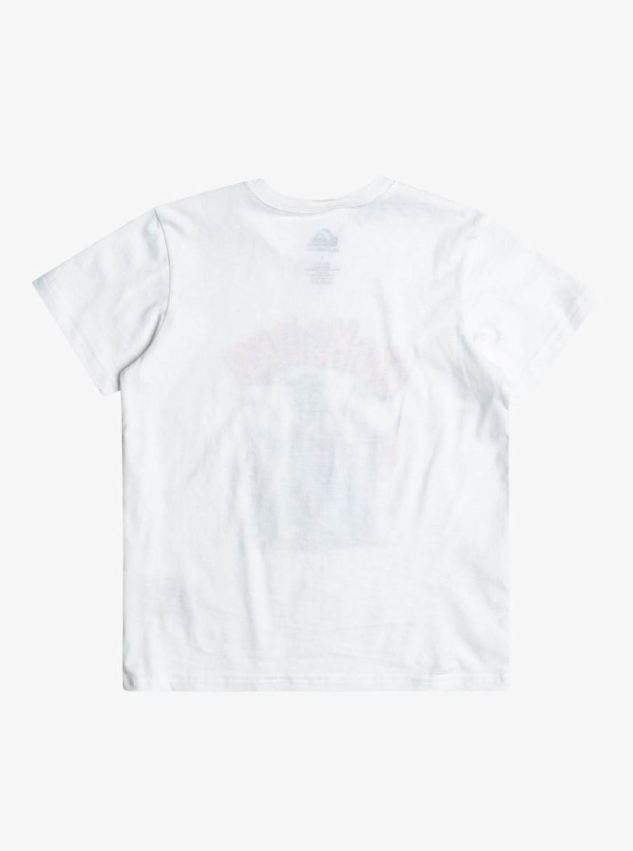 Nino Quiksilver Camisetas | Monkey Business - Camiseta Para Chicos 2-7 White